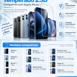 Película de Vidro Temperado 2.5D para Apple iPhone