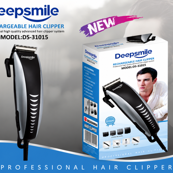 Máquina de Cortar Cabelo Deepsmile DS-31015