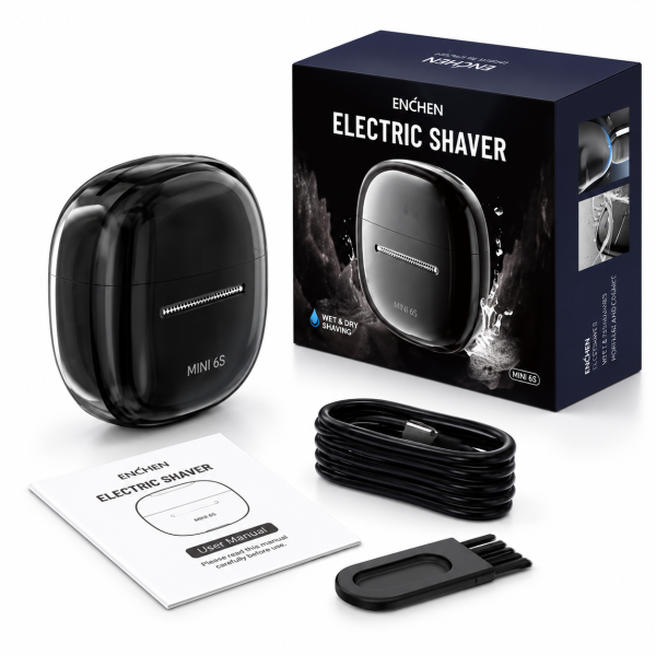 Máquina de Barbear Portátil ENCHEN Mini 6S