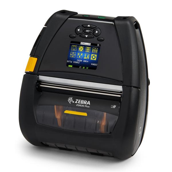 Zebra ZQ63 - AUFAE14 - 00 impressora de etiquetas Acionamento térmico direto 203 x 203 DPI 115 mm/seg Com fios e sem fios Bluetooth