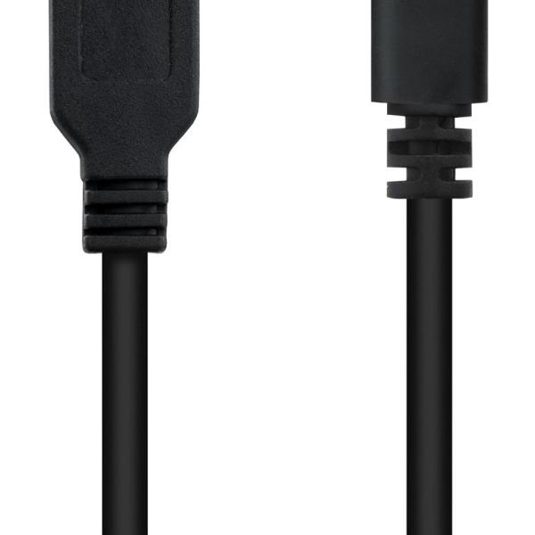 Cabo USB A 2.0 Macho - USB C Macho (50cm) - Nanocable