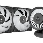 Water Cooler ARCTIC Liquid Freezer III Pro 240 A - RGB 12 cm Preto