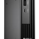 DELL Pro QCM1250 Intel® Core™ i3 i3 - 14100T 8 GB DDR5 - SDRAM 512 GB SSD Windows 11 Pro Micro PC Mini PC Black 1YBO