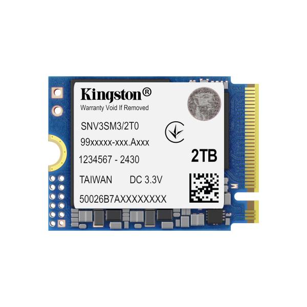 SSD M.2 2230 NV3 2TB 3D NAND NVMe PCIe Gen 4.0x4 - KINGSTON