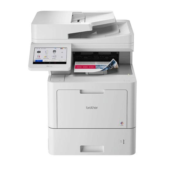 Impressora Multifunções Laser Color Brother MFC - L9630CDN Duplex Fax 40ppm Branca