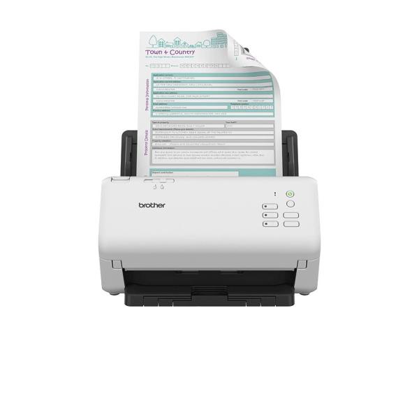 Scanner ADS4300 (Branco) - BROTHER