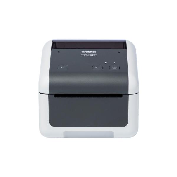 Impressora Térmica TD4210DXX1 USB (Cinzento/Branco) - BROTHER