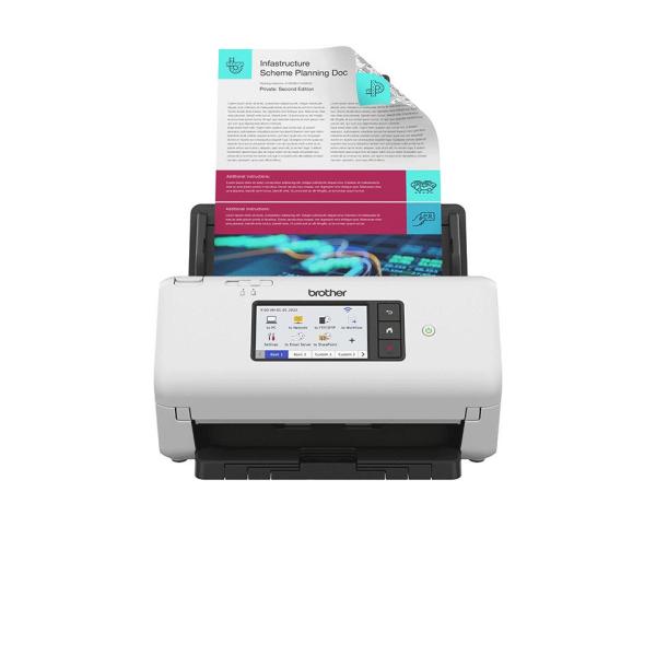 Scanner ADS - 4700W (Branco) - BROTHER