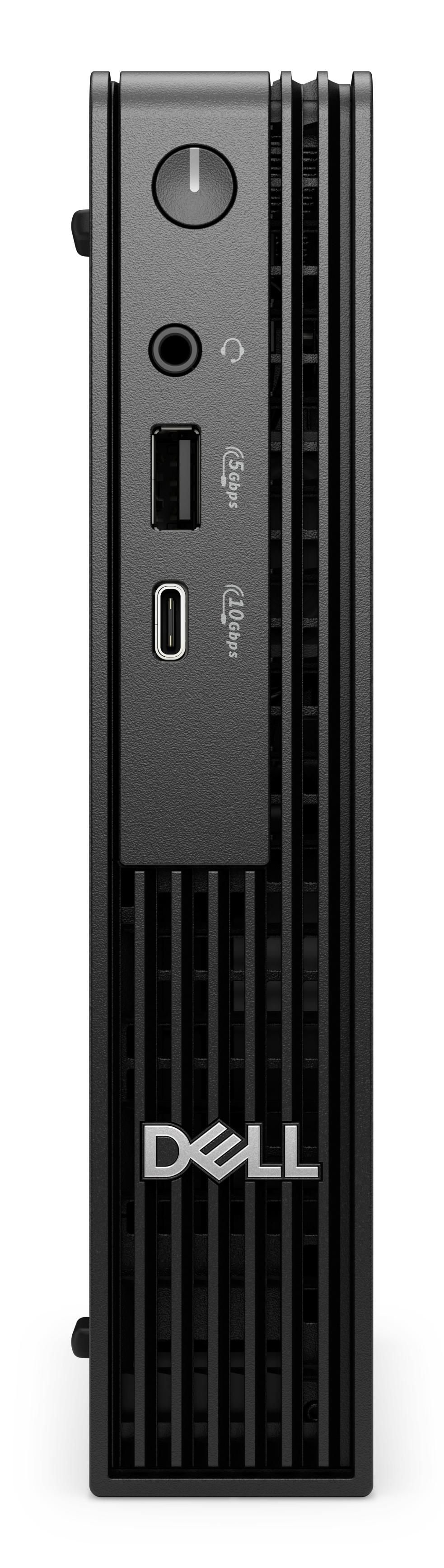 DELL Pro QCM1250 Intel Core Ultra 7 265T 16 GB DDR5 - SDRAM 512 GB SSD Windows 11 Pro Micro PC Mini PC Black