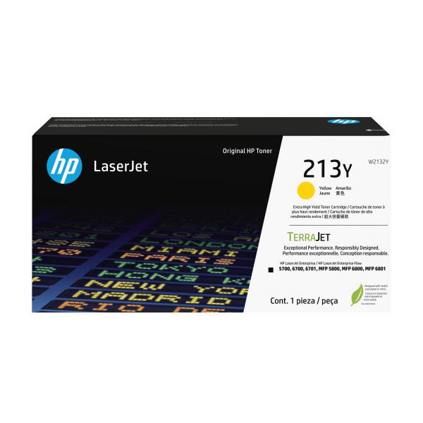Toner original HP 213Y - amarelo (W2132Y)