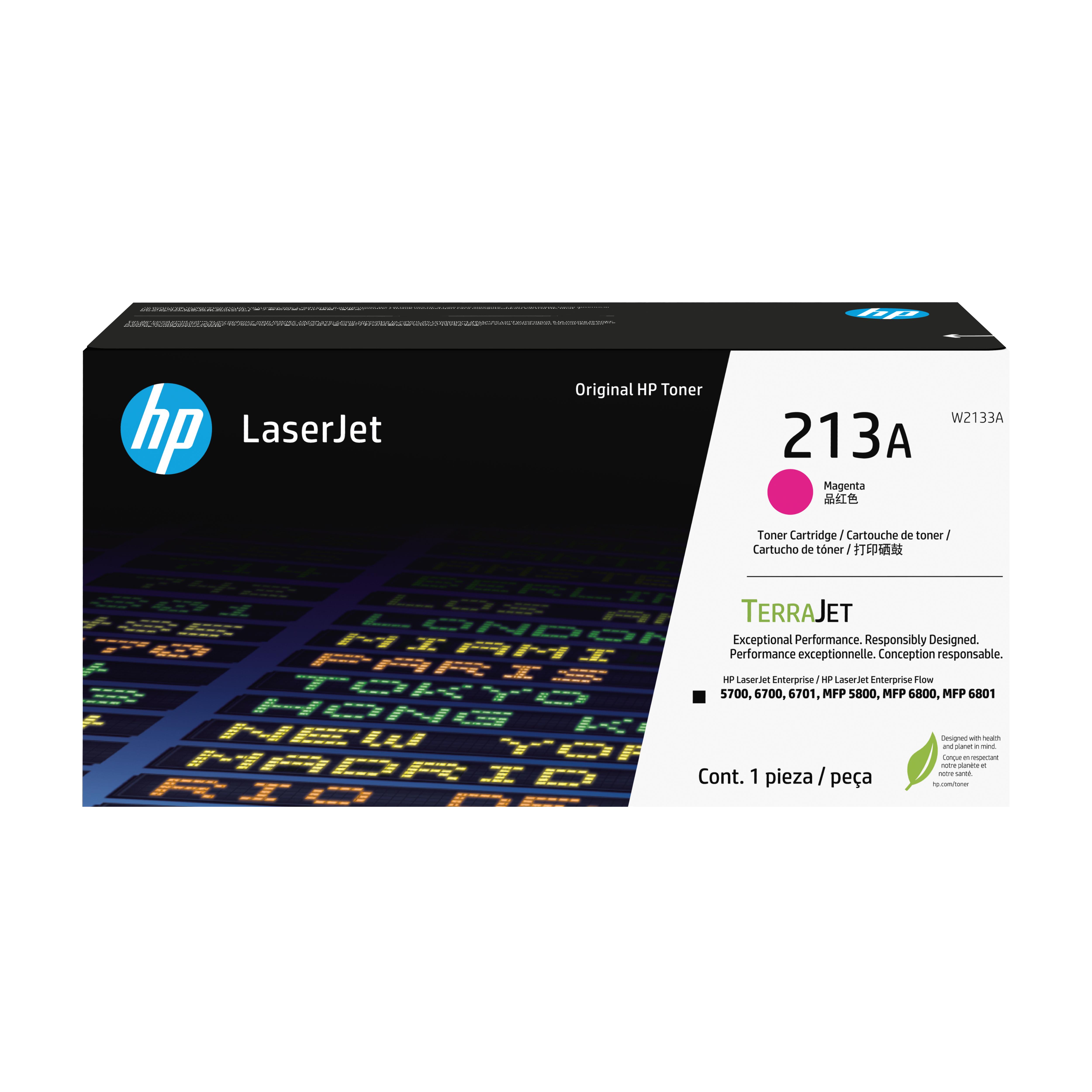 Toner original HP 213A - magenta (W2133A)
