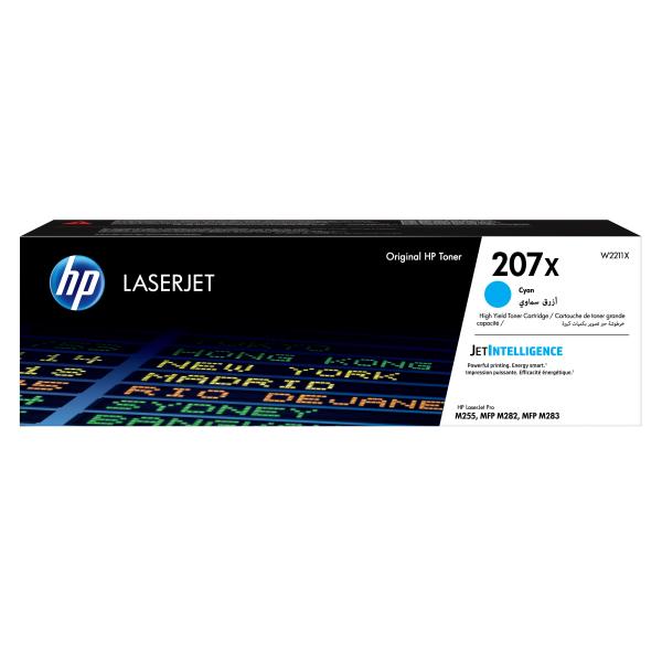 Toner 207X Color Laserjet Pro M282Nw / M283Fdn / M283Fdw (Ciano) - HP (Recondicionado)