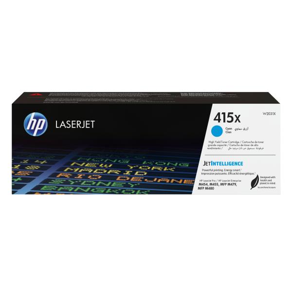 Toner 415X Original (Ciano) - HP — Recondicionado