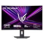 Monitor Gaming Curvo LG UltraGear 32G600A - B 31.5" QHD 1ms 180Hz VA Regulavel em altura Preto
