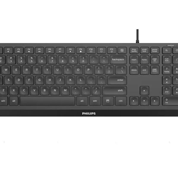 Teclado USB QWERTY 2000 Series (Preto) - PHILIPS