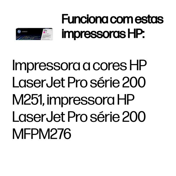 HP 131A Toner a laser 1800páginas Magenta — Recondicionado