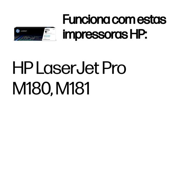 Toner 205A (Preto) - HP | Recondicionado