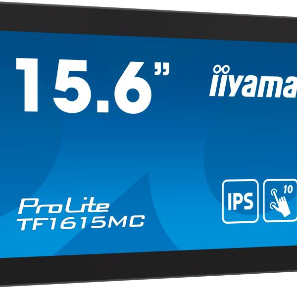 Monitor ProLite IPS 15.6 TF1615MC - B1 Full HD (Touch) - IIYAMA