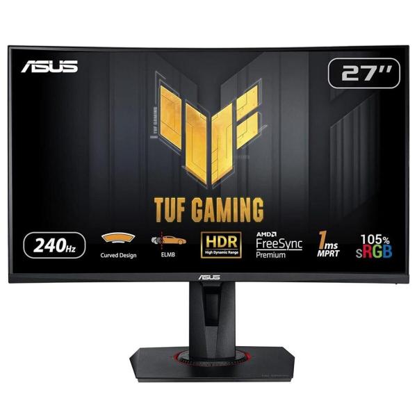 Monitor 27 TUF Gaming VG27VQM Full HD LED (Preto) - ASUS