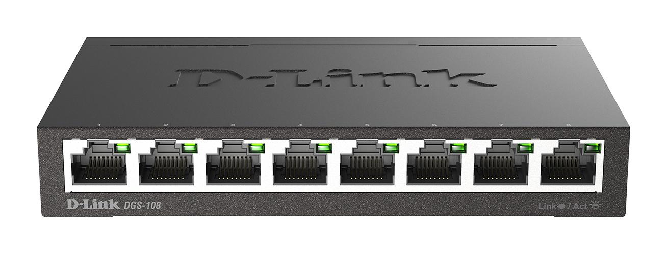 D - Link DGS - 108 Black