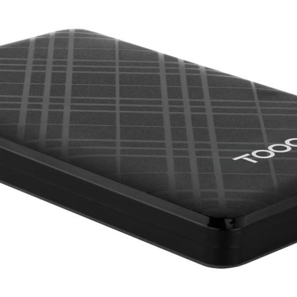 Caixa Externa p/ Discos 2.5 HDD/SSD (Preto) - TOOQ