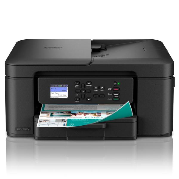 Impressora Multifunções Jato de Tinta DCP - J1360DW Wi - Fi (Preto) - BROTHER