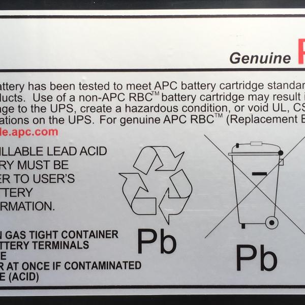 APC APCRBC118 UPS battery Sealed Lead Acid (VRLA)