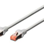 Cabo de Rede RJ45 Cat6 S/FTP Cinzento (7 mts) - EWENT