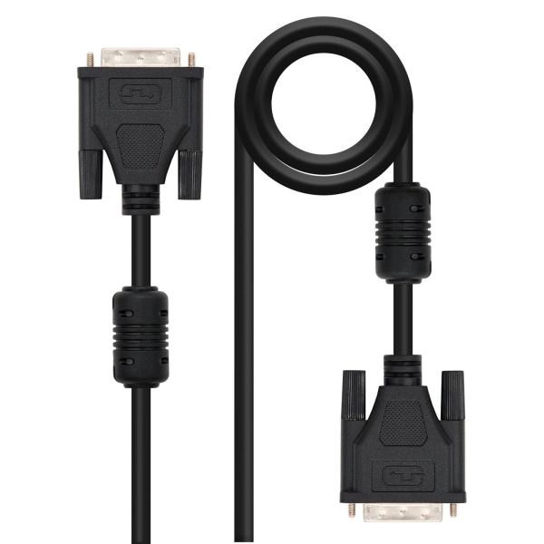 Cabo DVI Macho - Macho c/ Filtros (1,8 mts) - Nanocable