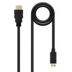 Cabo HDMI Macho - mini - HDMI (1,8 mts) - Nanocable