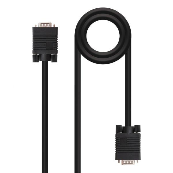 Cabo VGA Macho - VGA Macho (5 mts) - Nanocable