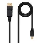 Cabo Mini DisplayPort Macho - DisplayPort Macho (2 mts) - Nanocable