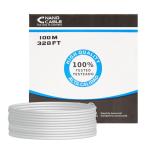 Bobine de Cabo Rede Cat5e U/UTP Cinzento (100 mts) - Nanocable
