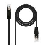 Cabo de Rede Nanocable RJ45 CAT.6 UTP AWG24 1 M Preto
