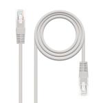 Cabo de Rede RJ45 Cat6e U/UTP Cinzento (5 mts) - Nanocable