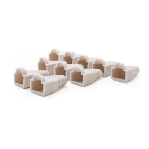 Protetor Ficha de Rede Nanocable RJ45 Cinzento (Pack 10)