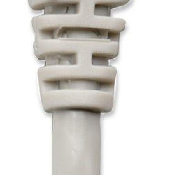Intellinet Network Patch Cable, Cat5e, 1m, Grey, CCA, U/UTP, PVC, RJ45, Gold Plated Contacts, Snagless, Booted, Lifetime Warranty, Polybag