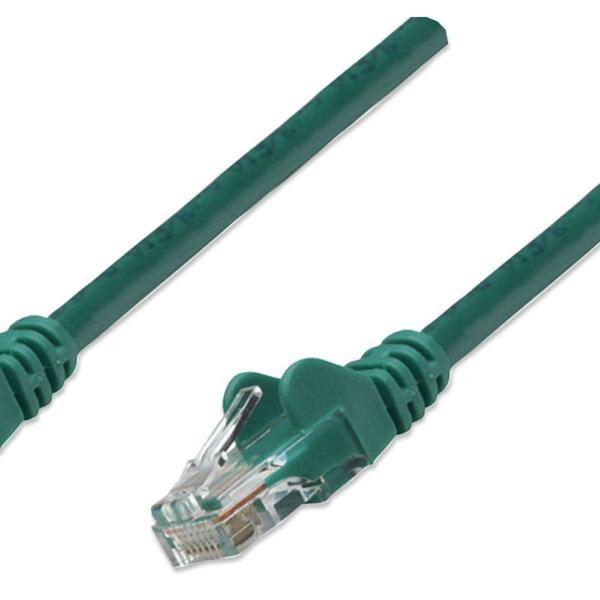 Intellinet 343718 Patchcord UTP 5m C6 verde
