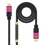 Cabo HDMI V2.0 4K@60Hz 18Gbps Nanocable A M/M 25 M Premium Preto
