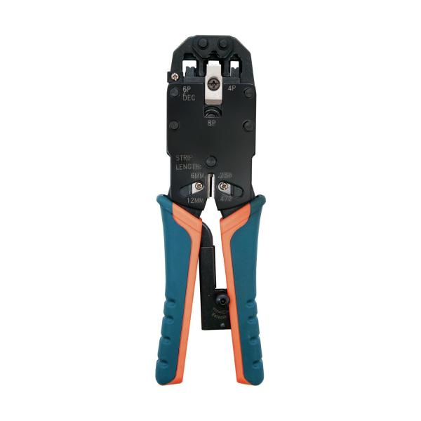 Alicate de Metal p/ Cravar Fichas RJ10/ RJ11/ RJ12/ RJ45 - Nanocable