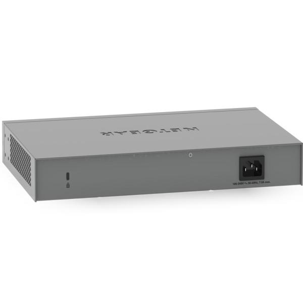 NETGEAR 8 - Port Multi - Gigabit/10g Ethernet Ultra60 PoE++ Smart Managed Pro Switch with 2 SFP+ Ports (MS510TXUP)