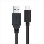 Cabo USB 3.1 Gen2 10Gbps 3A Nanocable USB - C/M > USB - A/M 0.5 M Preto
