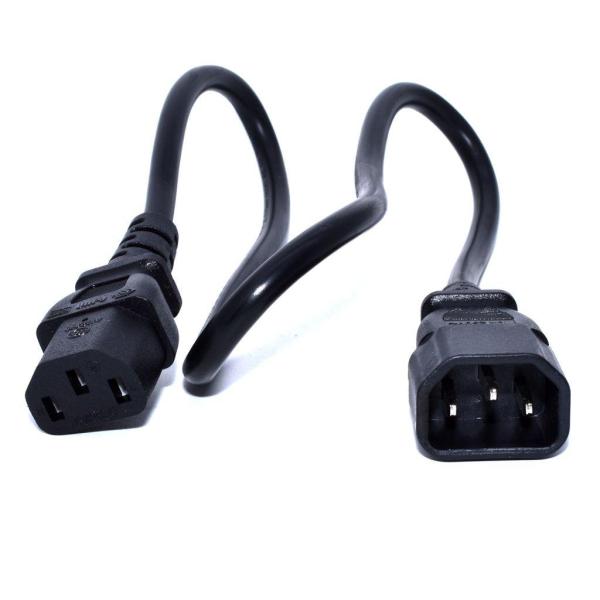 Zebra CS - CAB - IEC cabo de energia Preto 0,5 m Acoplador C13 Acoplador C14