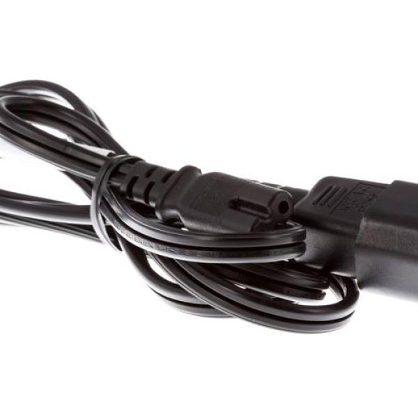 Zebra CS - CC6 - IEC cabo de energia Preto 0,5 m Acoplador C7 Acoplador C14