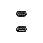 Cabo HDMI V2.1 8K Nanocable IRIS A M/M 2 M Preto