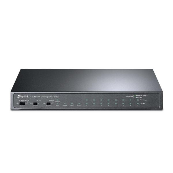 TP - Link TL - SL1311MP switch de rede Nao - gerido Fast Ethernet (10/100) Power over Ethernet (PoE) Preto