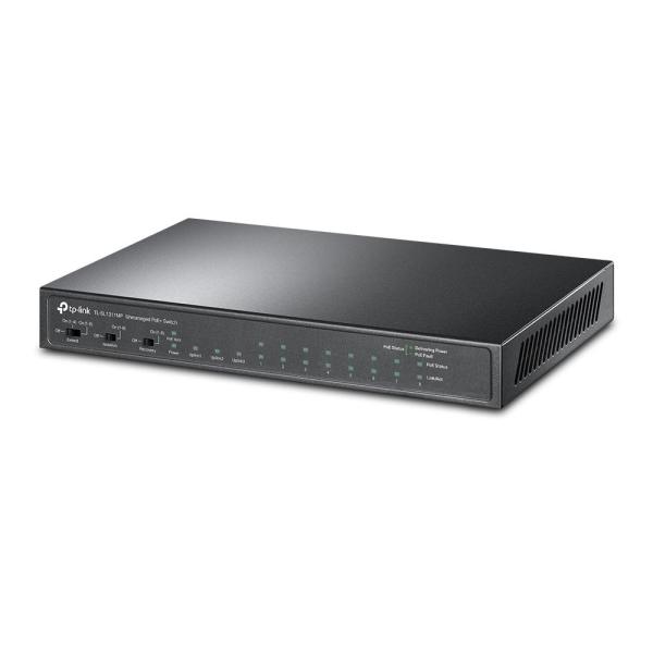 TP - Link TL - SL1311MP switch de rede Nao - gerido Fast Ethernet (10/100) Power over Ethernet (PoE) Preto