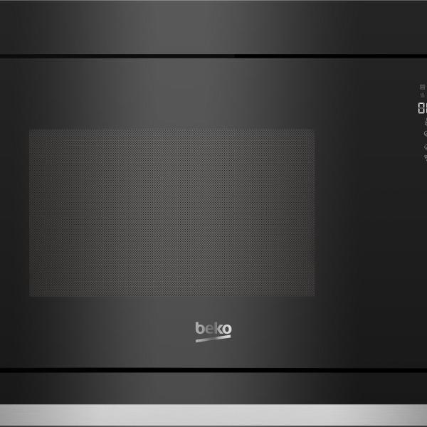 Microondas Encastre 900W 25L c/ Grill (Inox) - BEKO