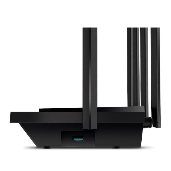 TP - Link Archer AX72 router sem fios Gigabit Ethernet Dual - band (2,4 GHz / 5 GHz) Preto