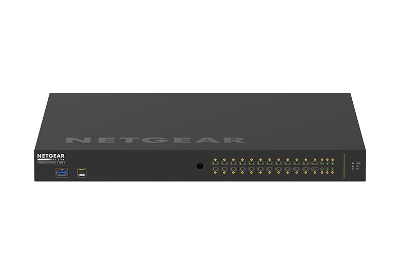 NETGEAR M4250 - 26G4XF - PoE+ Managed L2/L3 Gigabit Ethernet (10/100/1000) Power over Ethernet (PoE) 1U Black